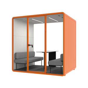 Cabina Telefonica per Ufficio Personalizzata, Capsula Insonorizzata per Protezione Acustica, Stanza Silenziosa, Cabina Fonoassorbente - Product Image 6