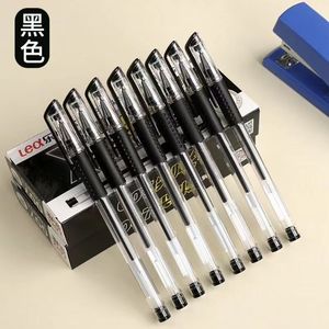 Lexuan 007 Neutral Pen 0.5mm Bullet Tip Black Red Gel Ink <b>Office</b> School <b>Supplies</b> - Product Image 2