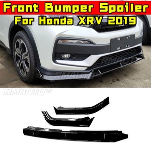 <b>Car</b> Front Bumper Lip <b>Diffuser</b> Spoiler Glossy Black Modification Part for Honda XRV 2019 Bumper Protector <b>Car</b> Accessories - Product Image 4