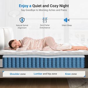 Khách sạn hiện đại phong cách túi mùa xuân Nệm Topper thông minh nhập khẩu cũng ngủ cho phòng ngủ bệnh viện trường học-giá bán buôn - Product Image 5