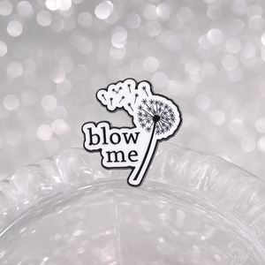 吹我珐琅别针定制演唱会歌手歌词脚本旋律蒲公英胸针翻领徽章衣服粉丝珠宝礼物给朋友 - Product Image 4