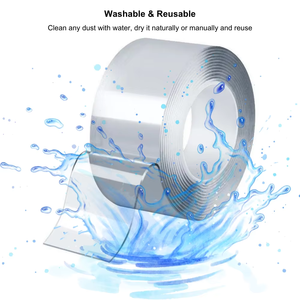 Cinta Adhesiva Nano Transparente de Doble Cara, Resistente, Ecológica, Precio de Fábrica, PET Acrílico, Fabricación Personalizada - Product Image 5