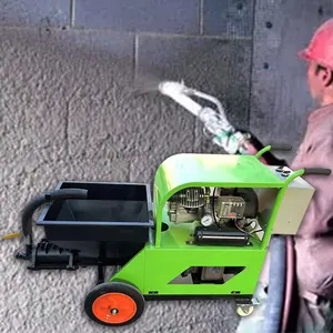 Máquina de pulverização de argamassa de cimento para uso doméstico, máquina de pulverização de argamassa de cimento e areia, bomba de argamassa de parede, máquina de gesso