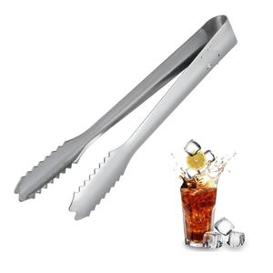 Stainless Steel Affordable Price Custom Steel Sugar Tong For Hotel And Bar Ware Accessories Cocktail Stirrer Ice Cubes Tong - Product Image 3