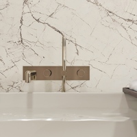 Robinet de baignoire mural classique en laiton avec double fonction, anti-corrosion, garantie 5 ans