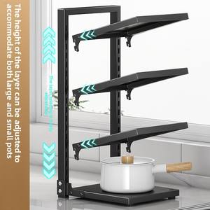 Estante de Almacenamiento Multifuncional para Montar en la Pared, Diseño Moderno Ecológico, Fácil Instalación sin Perforaciones, para Baño y Cocina - Product Image 5