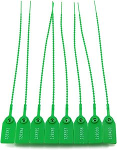 Chất lượng cao dài chiều dài kéo chặt chẽ an toàn ngân hàng an ninh Con dấu nhựa cho túi xách - Product Image 5