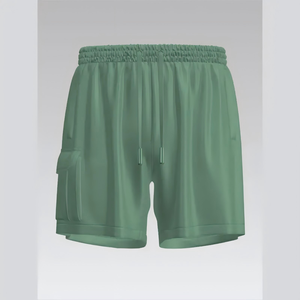 Quick-Dry Custom <b>Men</b>’s Swim <b>Trunks</b> with Side Pockets & Drawstring Waist for Surfing & Casual Beach Sports - Product Image 1