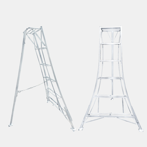 Escalera de Aluminio para Cosecha de Cerezas en Huertos, de 10 Peldaños, Marca Triangle Agriculture - Product Image 2
