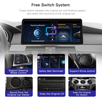 Autoradio Android 12.3 "ultra étroit pour BMW X1 F48 2016-2019 Snapdragon 665 Wireless CarPlay Android Auto 4G WiFi GPS
