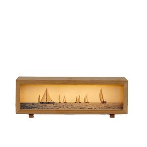 Lampe d'ambiance LED <span class=keywords><strong>sans</strong></span> <span class=keywords><strong>fil</strong></span> avec design artistique, veilleuse multicolore pour chambre d'enfant et décoration de chambre à coucher - Product Image 1