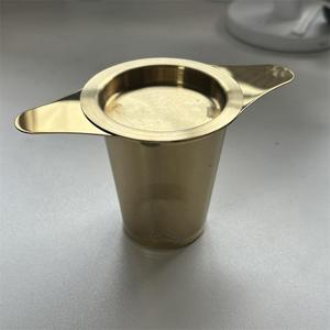 Filtro de Té Reutilizable de Acero Inoxidable 304 de Grado Alimenticio, Infusor de Té de Hojas Sueltas con Tapa y Logotipo Personalizado - Product Image 5
