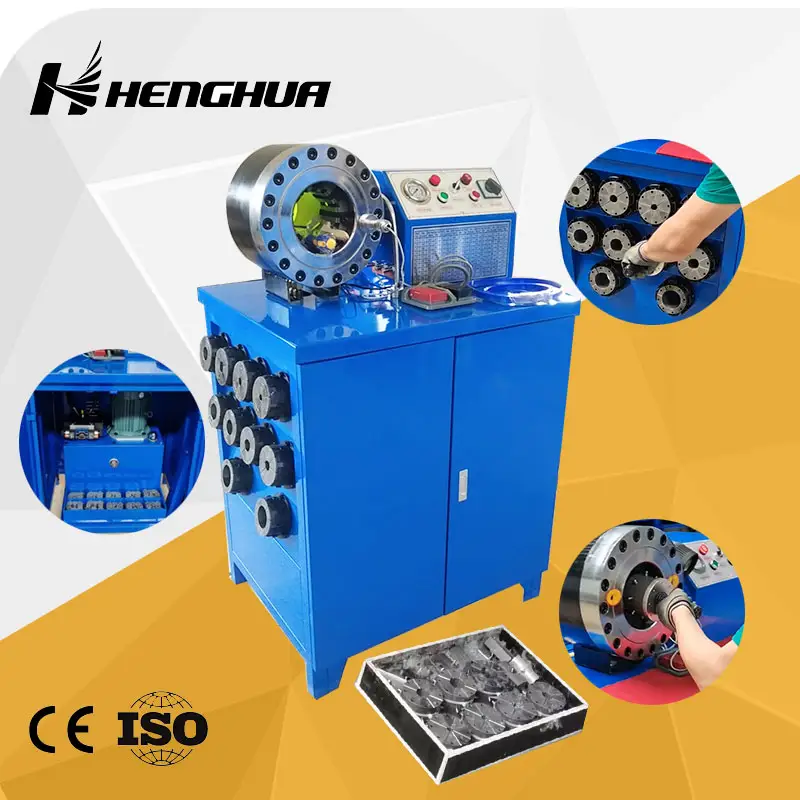 DSG250-1 High Pressure flexible Oil Hose Air Crimping Machine Pipe Hose Press Tool Machine