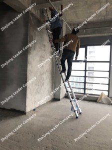 Scala Telescopica Pieghevole in Alluminio AOYI per Uso Domestico e Giardinaggio, Attrezzo Moderno per Hotel - Product Image 2
