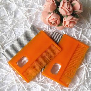 卸売ステンレス鋼針カスタムロゴ学校児童用プラスチックシラミ卵シラミノミダニ櫛拡大鏡付き - Product Image 2