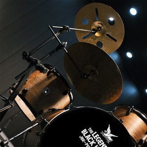 Beatello Professional Full Set <strong>Drum</strong> <strong>Kit</strong> 5-Piece Metal Musical Instrument with Stand for Adults - Product Image 4