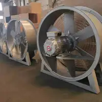 GuangDong Hochtemperatur-Stand-Axial ventilator mit Aluminium-Axialventilator-Laufrad