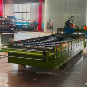 Máquina Automática para Fabricar Paneles de Revestimiento Metálico de Calibre 22, Máquina para Fabricar Paneles de Techo, Máquina Perfiladora de Rollos para Revestimiento de Pisos - Product Image 6