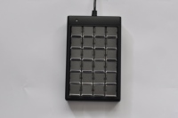 Clavier POS LIFPOS 24 touches entièrement programmable, mécanique, avec touches Cherry MX pour système de point de vente