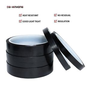 Tahan panas suhu tinggi isolasi baterai memblokir cahaya Polimida hitam Film <span class=keywords><strong>Pi</strong></span> perekat silikon kapton pita - Product Image 1