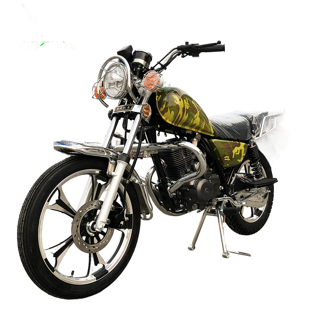 Hoyun Factorygoedkope Prijs 125cc Mini Fiets Diesel Motorfiets 125 125/150/200 Moto Gn125/Cg150cg Motorfiets Motor