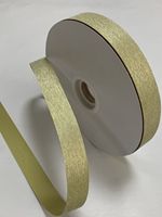 Ruban de fête Homecoming Mum en satin de polypropylène de 5/8 pouces, accessoires de luxe pour tresses et chaînes, pour mariage, anniversaire, Noël et événements pour seniors