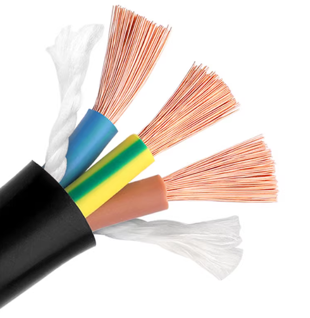 NYY Multi Core Stranded Control Cable 2/3 Cores PVC Insulated KVVR Type Instrumentation Wiring IEC 60502 Power Cable