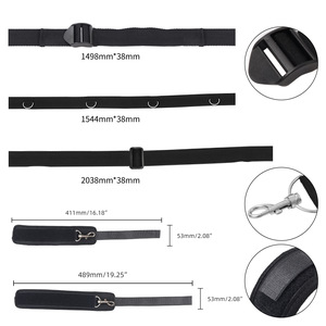 Handboeien Fetisj Bed Terughoudendheid Kit <span class=keywords><strong>Sex</strong></span> Bdsm Bondage Lederen Pak Dominatrix Volwassen Seksspeeltje Voor Paar Vrouwen Sm Seks Volwassen Spelletjes - Product Image 4