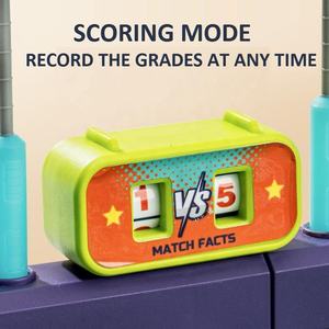 סט משחק כדורגל שולחני מפלסטיק KSF - משחק כדורגל חינוכי 2 נגד 1 למשפחה ולילדים - Product Image 6