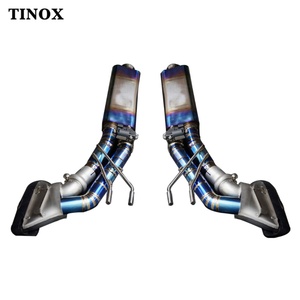 Système d'échappement en alliage de titane directement de l'usine, échappement arrière pour Mercedes G63, silencieux à soupapes, G500/G63 W464 - Product Image 2