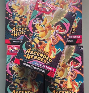 Paquete de Sobres de Pokémon TCG Mega Evolution Ascended Heroes, Sellado de Fábrica, 6 Sobres Sellados - Product Image 1
