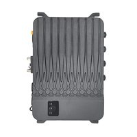 D2184B Lecteur UHF RFID Quadri Canal Impinj E710 RS232 RS485 RJ45 Portée 15m IP67 pour Gestion Entrepôt Identification Véhicule