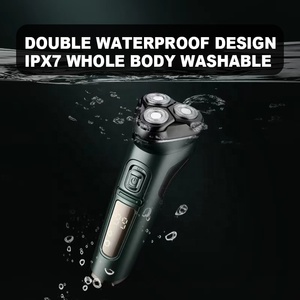 Macchina da <span class=keywords><strong>barba</strong></span> portatile da uomo con 3 teste impermeabile rasoio elettrico - Product Image 3