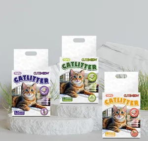 Kedi çöpü Tofu-kedi temizliği için üstün kaliteli ürün
