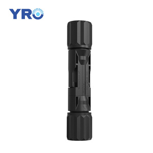 Conector Yro Mc4 30A 1000V Ip68 Ppo, Enchufe para Cable Solar, Corriente Continua, Negro - Product Image 4