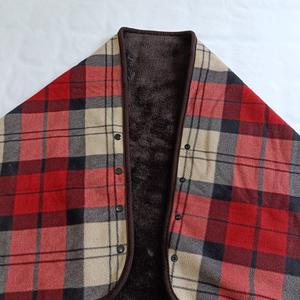 <span class=keywords><strong>Poncho</strong></span> jetable portable <span class=keywords><strong>Cape</strong></span> en flanelle <span class=keywords><strong>polaire</strong></span> - Product Image 1