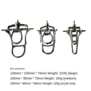 Articulateur manuel de laboratoire dentaire Cuivre amer Aluminium Alliage de zinc Équipement de thérapie orale Accessoire Matériau métallique - Product Image 4