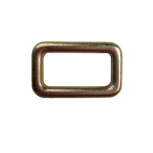 Forged Rectangular Hoist Ring Carbon Steel 2 Inch Tubular Ring For Hook Series AR12 - Product Image 1