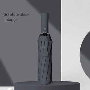 Parapluie renforcé à 12 baleines, robuste et résistant au vent, anti-UV, pour hommes et femmes d'affaires - Product Image 5