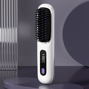 อุปกรณ์สมาร์ทโฮม หวีไฟฟ้าไร้สาย มินิ สำหรับผมตรงและผมหยิก 2-in-1 - Product Image 4