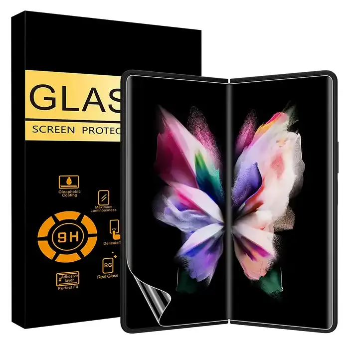 Material Inquebrável Fácil De Aplicar Para Samsung Z Fold 5 Custom Screen Protector Embalagem