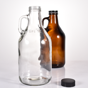 Pichets <span class=keywords><strong>à</strong></span> bière en verre transparent ambré 32oz 1000ml <span class=keywords><strong>avec</strong></span> <span class=keywords><strong>bouchon</strong></span> <span class=keywords><strong>à</strong></span> vis Pichet <span class=keywords><strong>à</strong></span> jus <span class=keywords><strong>Carafe</strong></span> <span class=keywords><strong>à</strong></span> <span class=keywords><strong>vin</strong></span> pour le stockage de la fermentation <span class=keywords><strong>à</strong></span> domicile - Product Image 4