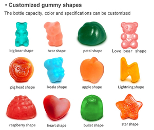 OEM Creatine เพาะกาย gummies Chewable Creatine และ pre-workout gummies อาหารเสริมสร้างกล้ามเนื้อไม่มีกลูเตน
