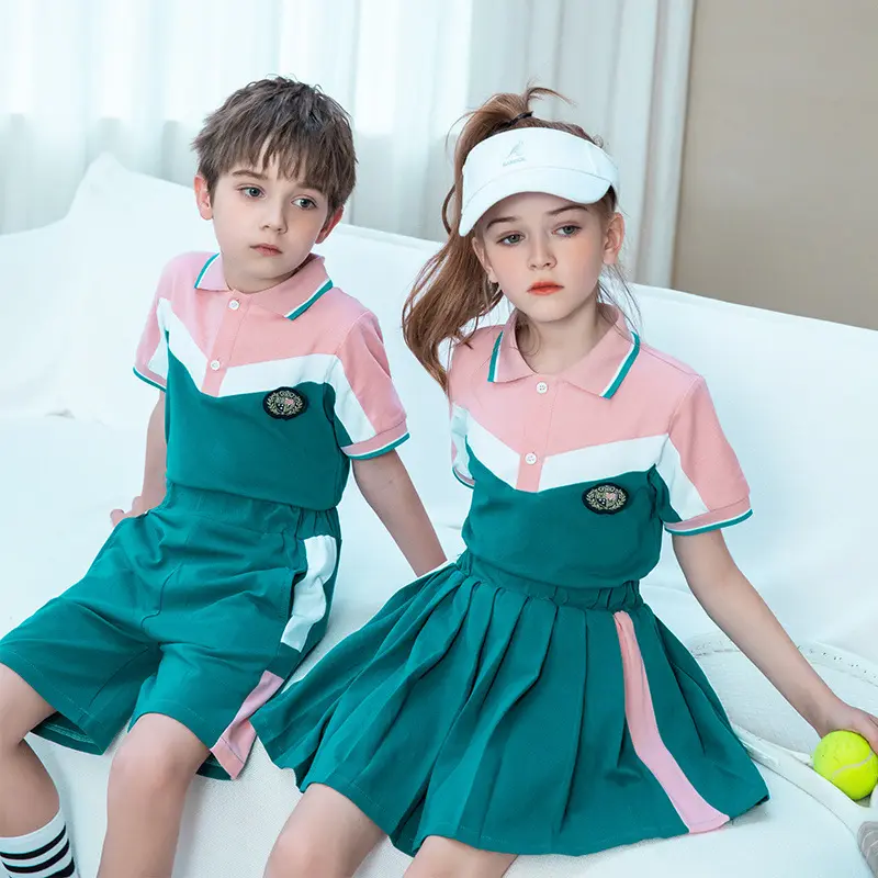 Latest Design High Quality Soft Comfortable Primary School Uniforms For Kids Primary Student