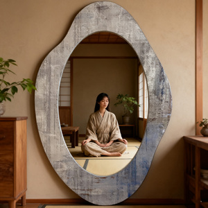 Fabbrica-su misura residenza moderna specchi decorativi irregolari, specchi Full-body <span class=keywords><strong>per</strong></span> la sala d'<span class=keywords><strong>ingresso</strong></span> - Product Image 3