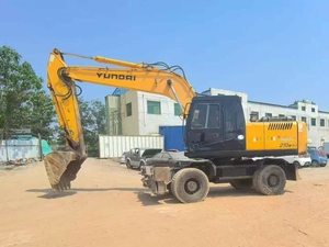 รถขุดไฮดรอลิกแบบล้อ Hyundai Robex R210W-7 รุ่นปี 2011-2023 มือสอง พร้อมเครื่องยนต์ Cummins รับประกัน 1 ปี - Product Image 3