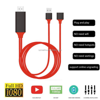 Câble USB HD HDTV pour Smartphone vers TV 2M gaine PVC câble VR USB-C pour HDMI 4K IP Line TV pièces qualité Hyp Er Ipt HD récepteurs