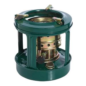 Estufa de Queroseno, Núcleo de <span class=keywords><strong>Hierro</strong></span> para Cocinar, Mini Estufa Portátil para Acampar, 8 Mechas, Equipo Multiusos para Picnic y Senderismo - Product Image 1