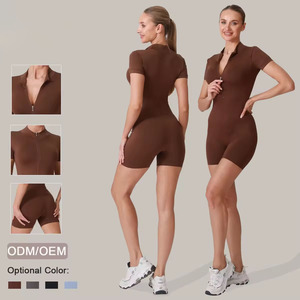 <span class=keywords><strong>Tuta</strong></span> Sportiva Estiva Senza Cuciture, <span class=keywords><strong>Aderente</strong></span>, Monopezzo per Yoga, Completo Sportivo da <span class=keywords><strong>Donna</strong></span> - Product Image 1