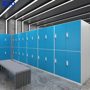 Armadio in Acciaio con Ripiani Regolabili per Archiviazione di Documenti, Dispositivi, Borse e Forniture in Spazi di Coworking - Product Image 5